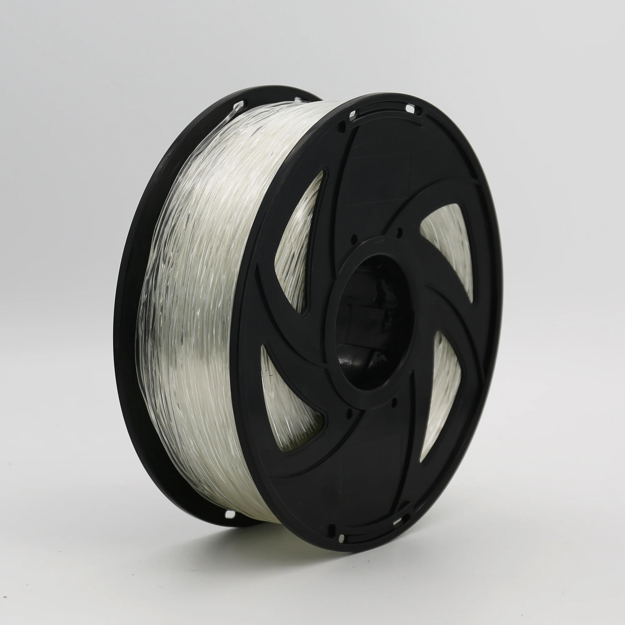 2021 Amazon hot selling 3D Printing Materials 1 Kg 1.75mm Printing Consumables Transparent Tpu 3D Printer Filament