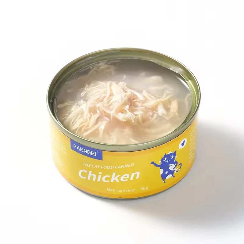 Low Price Sale Oem Shredded pet food  canned wet food cat snacks Canned cat snacks