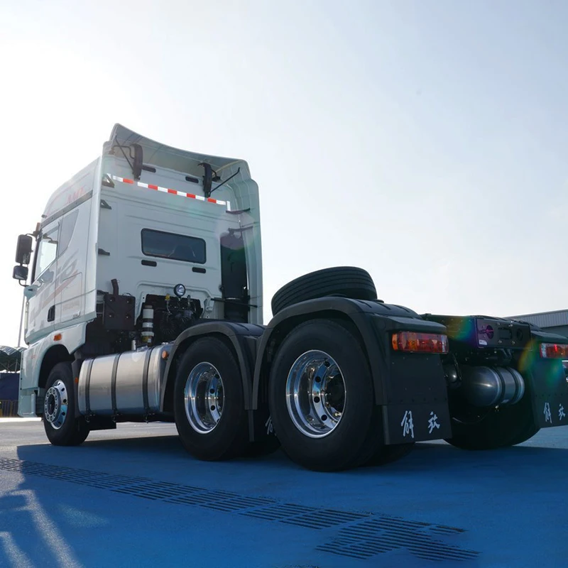 Used 2022 2023 FAW JH6 6X4 EURO 5 EURO 6 Automatic Trailer Truck Head In stock