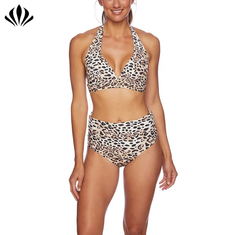 Sexy Women Bikini Set Allover Printing Swimsuit For Women Beach Wear
