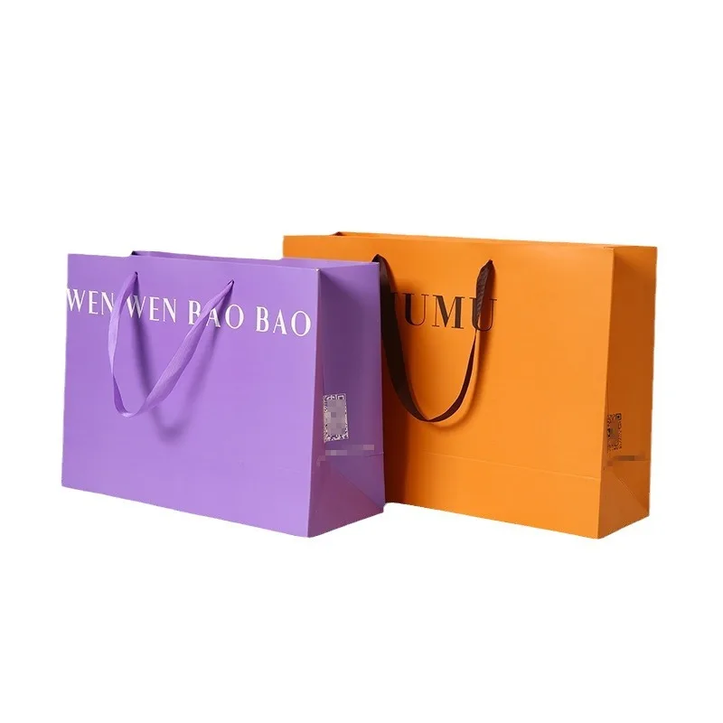 Free design customised luxury gift paper bag Wholesale Recyclable Shopping Paper Bag shoes paper bag