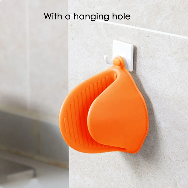 Premium Oven Mitts Silicone Heat Insulation Silicone Oven Gloves Cooking Mitts Pinch Grips