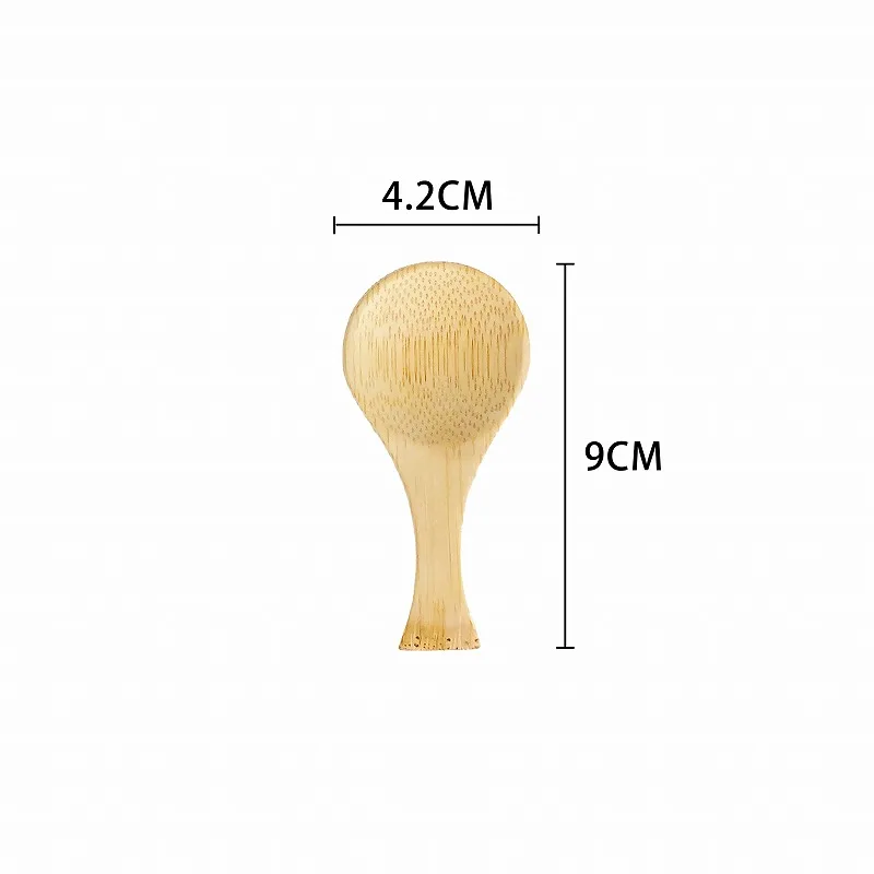 Factory Wholesale High Quality Tea Set Accessories Spice Rice Mini Coffee Tea Spoon Small Spoon Bamboo Tea Spoon