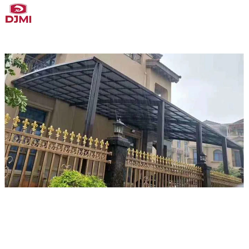 Best price superior quality PC window door canopy DIY plastic door canopy awning, Polycarbonate awning window shade