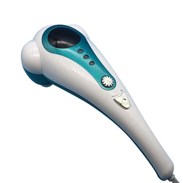 
High quality Body Massage hammer handheld hand Relieve Ball Stick Pain Muscle Roller Back Massage Stick infrared dolphin 