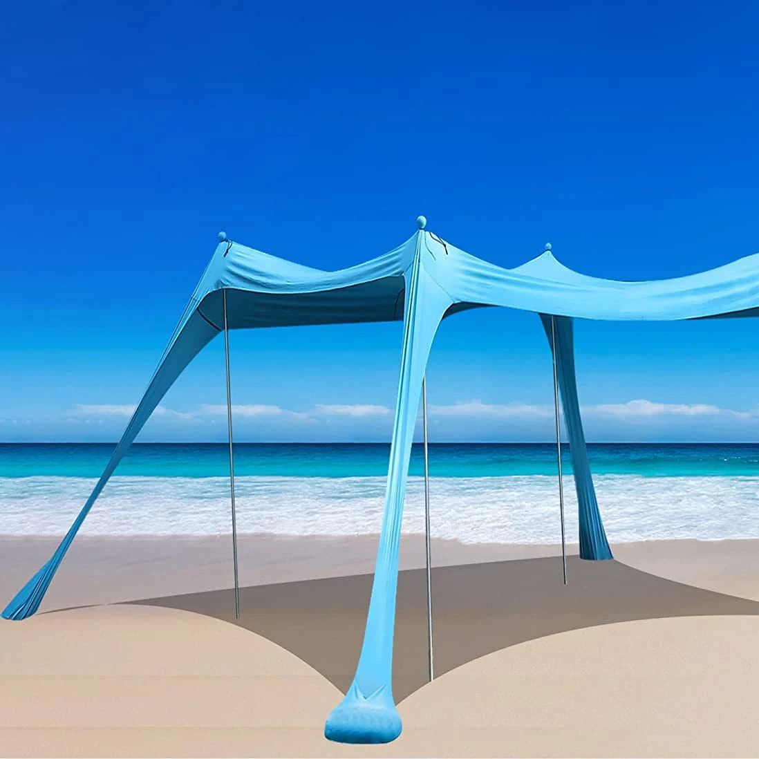 Wholesale Portable Beach Shade Sun Shelter outdoor camping tents pop up beach tents Sun shade with Carrying Bag