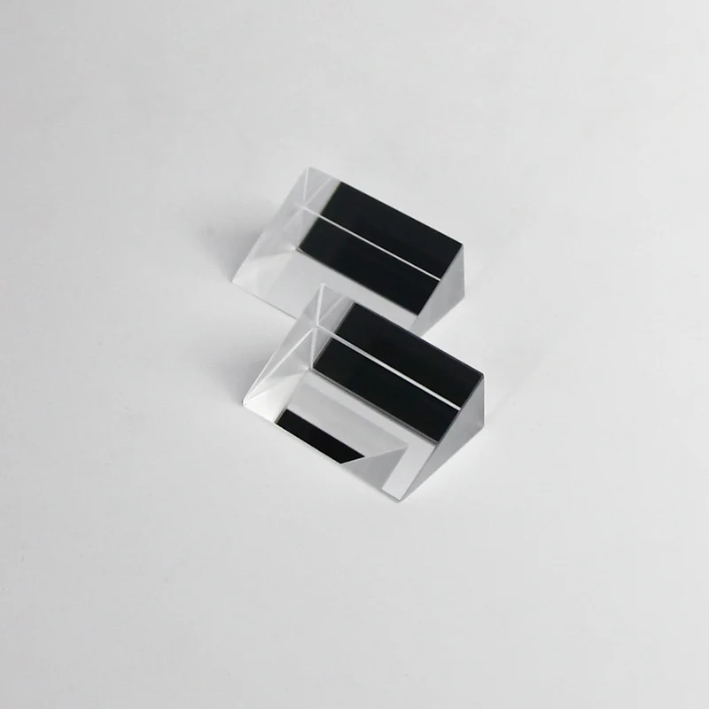 Custom optical glass wedge prisms Multi-purpose small size equilateral optical triangle prisms