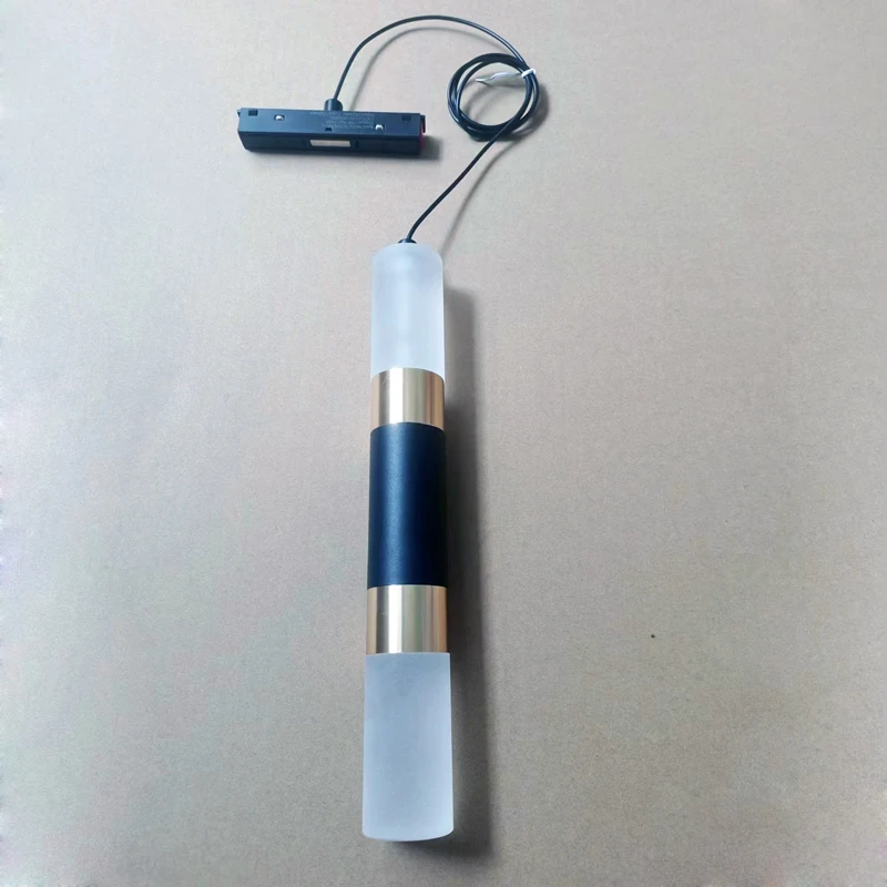 Smart tuya zigbee 48v LED magnetic track lamp 0-10v Dali triac cct dimmable magnetic pendant light suspension chandelier