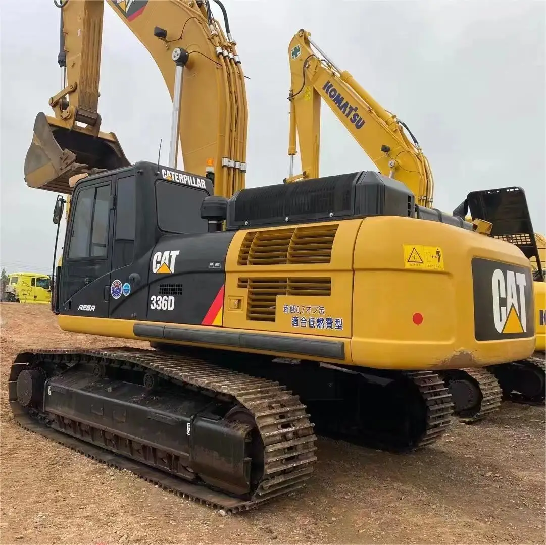 Caterpillar CAT336D-это большое используемое гидравлическое экскаваторное оборудование от экскаватора Соединенных Штатов
