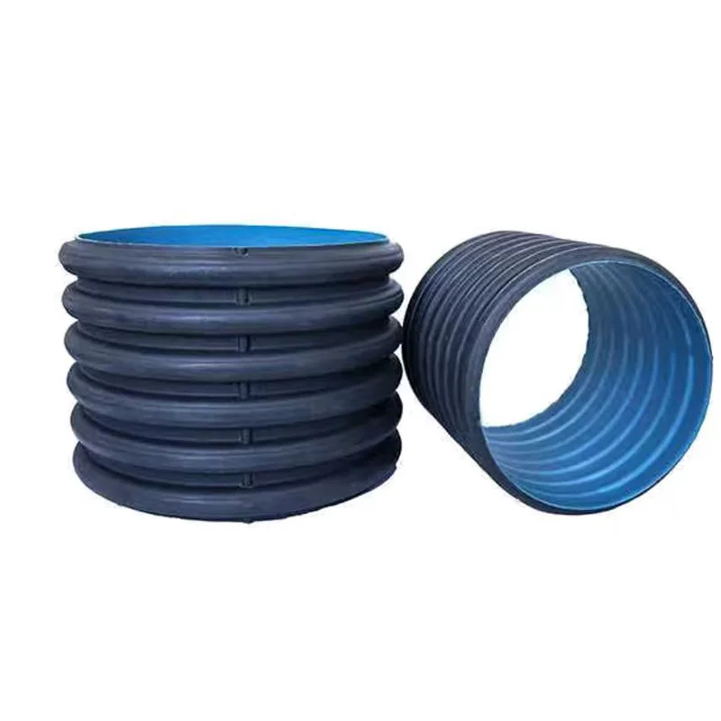 24-Inch HDPE Pipe with Underground Corrosion Resistance 2.5-Inch Irrigation Pipe HDPE Corrugated Fittings Drainage Applications