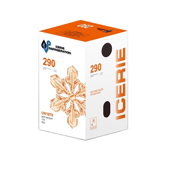 High quality hot selling environmental protection thermal refrigerant gas propane R290