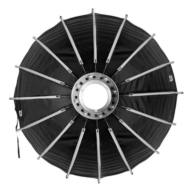 professional 16 rib 90cm deep photo studio parabolic softbox with bowens mount