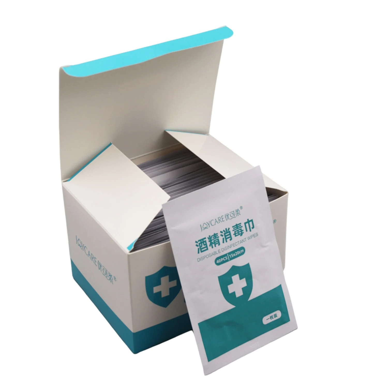 Medium Size Alcohol Pads, Latex-Free Alcohol Wipes