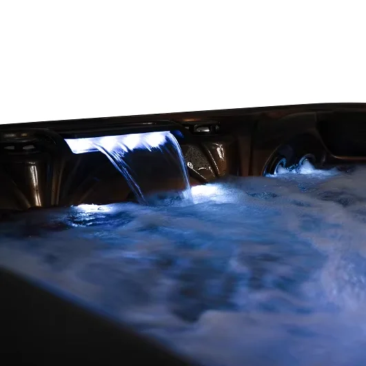 KHT SPA Manufacturer Balboa Acrylic 7 Person whirlpool Heating Ozone Outdoor Spa Hot Tubs