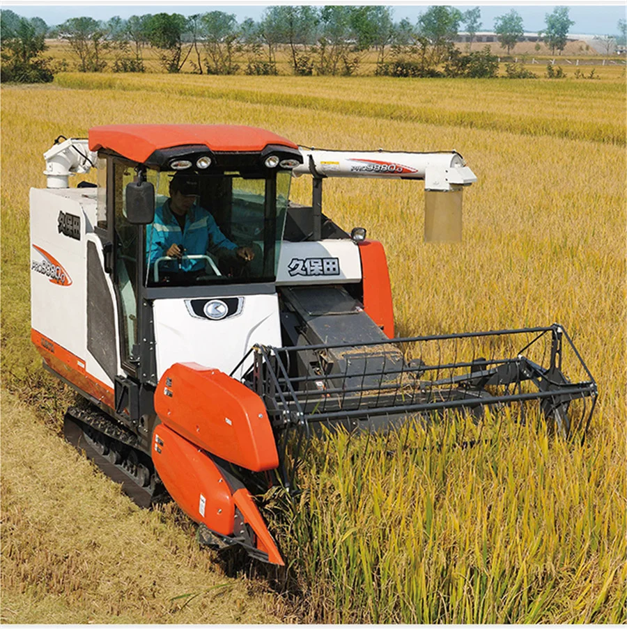  2020 новый тип kubota harvetser комбайн для риса и