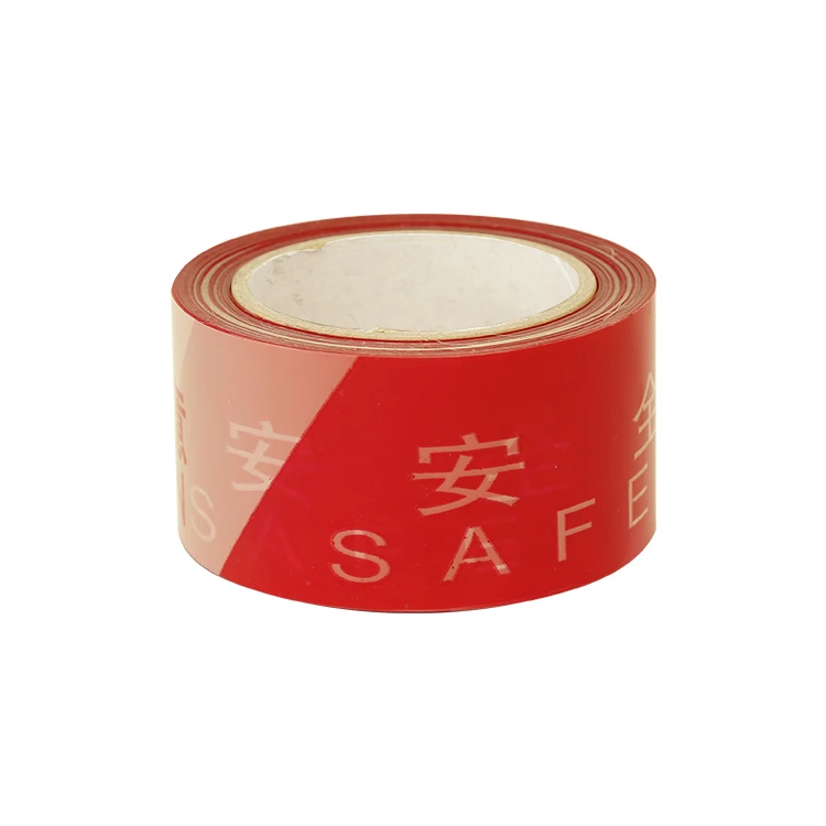 China Factory Custom PE Waterproof Printed Barrier Ribbon Fiber-Optic-Cable-Warning Tape Reflective Reflective Warning Tape