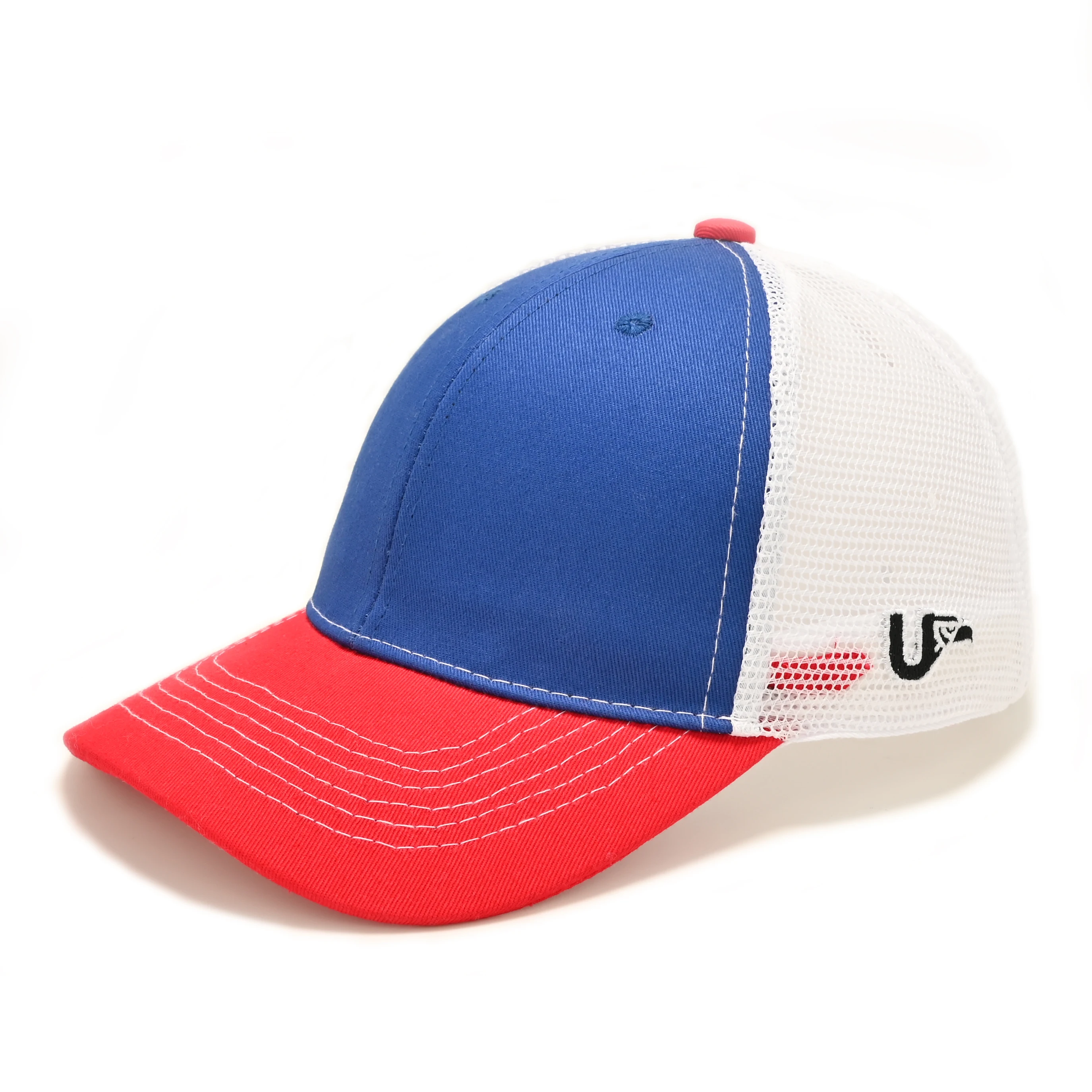 Customized Low Profile Mesh Trucks 6 Panel Hat 3D Embroidery Logo Vintage Richardson 112 Trucker Sports Caps