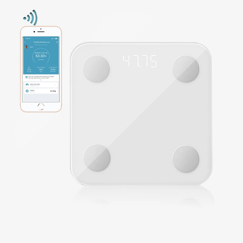 Бытовые современные дизайнерские весы для ванной комнаты умные тела с приложением
