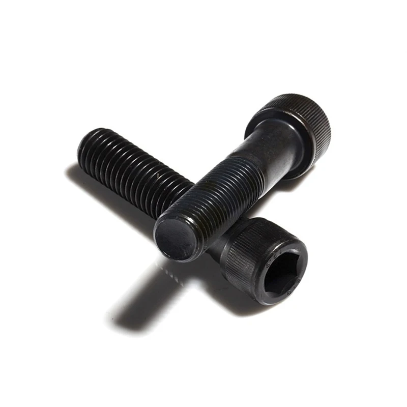 DIN 912 Hex Socket Screws M3 Black Oxide Oval Head Stainless Steel Titanium for Mechanical Structural Applications ISO Standard