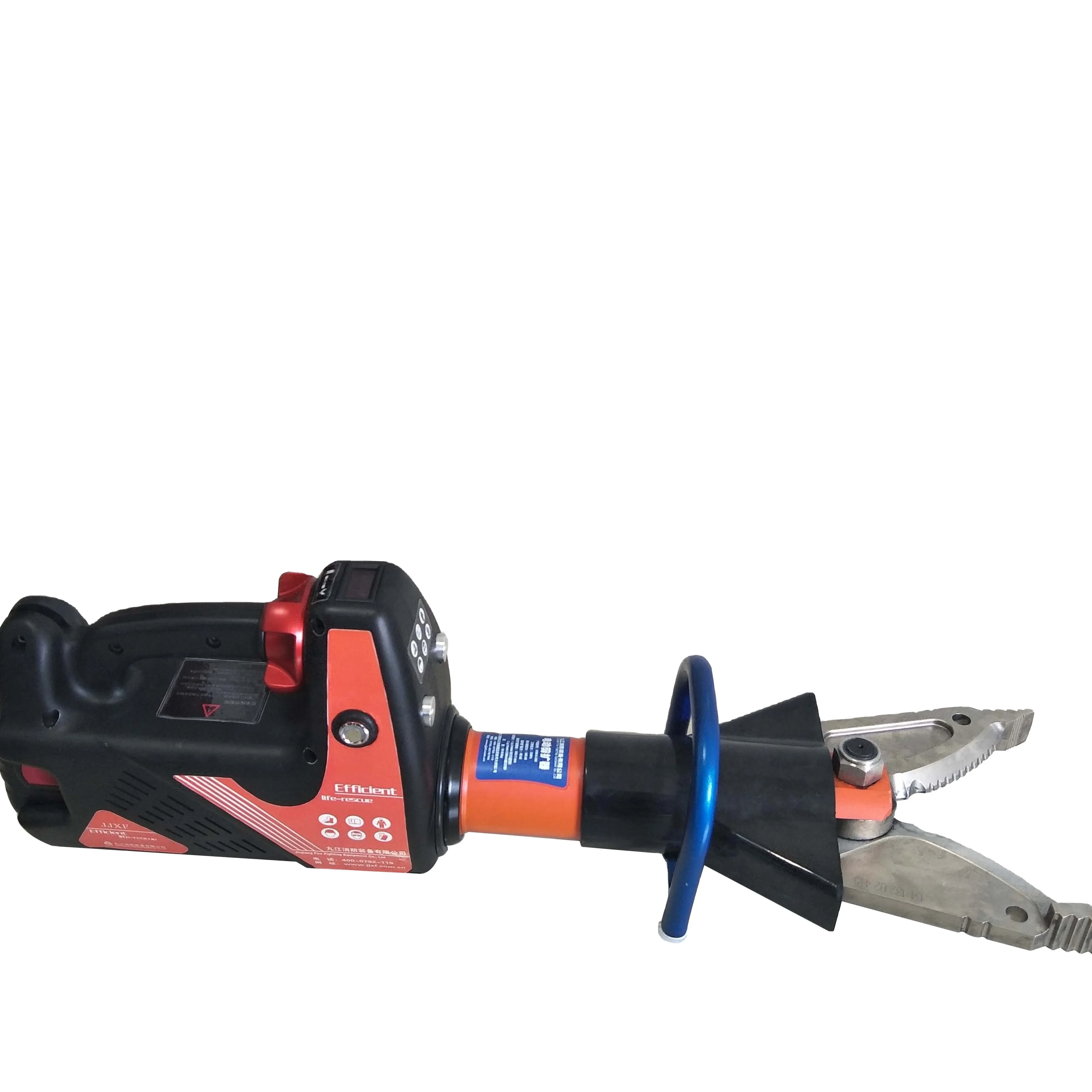 Electric hydraulic spreader and cutter for fireman rescue