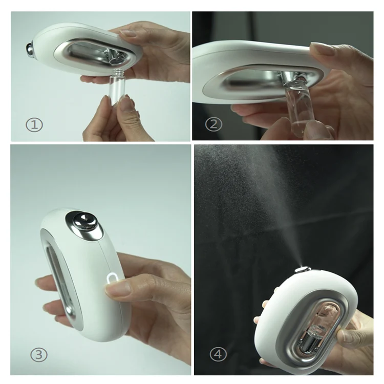 Rechargeable Nano Steam Face Hydrogen Spa mini nano sprayer type c electric mist sprayer machine