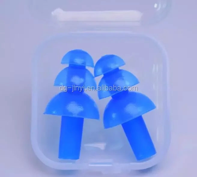 2022  Wholesale Waterproof Swimming Ear Plugs for sleeping with travel case
