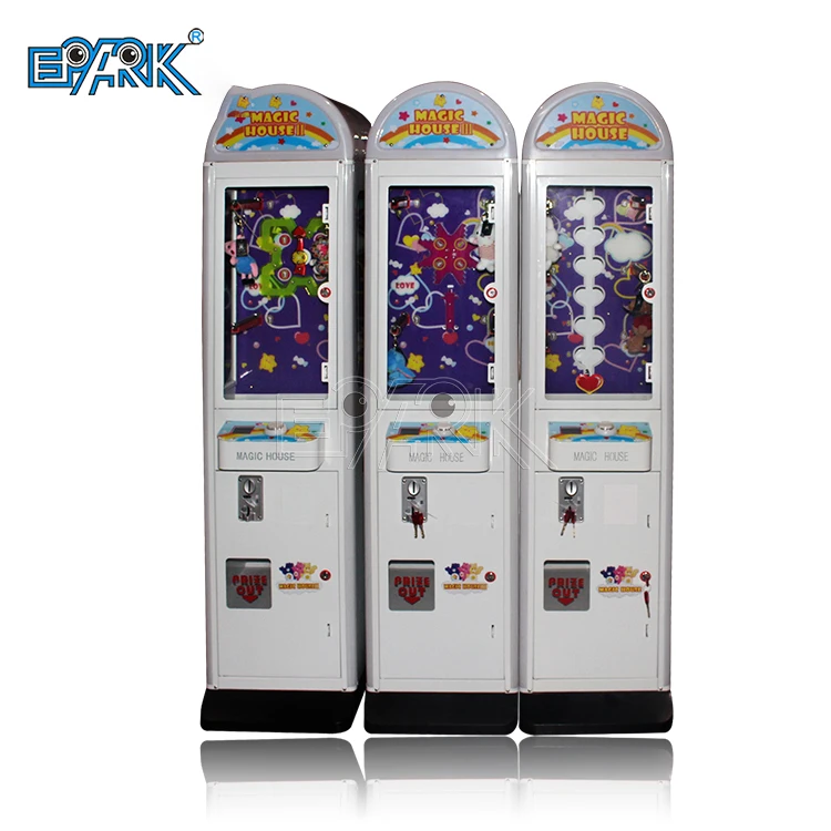 Factory Price Mini Crane Claw Vending Arcade Machine Magic House Gift/Prize Game Machine