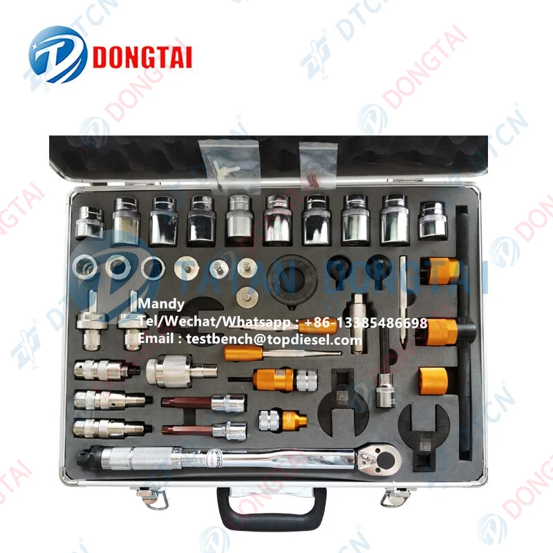 DONGTAI Manufacturer NO.001-2 Full Set Common Rail Tools 42pcs CR Disassembly And Repair Tools Without Support