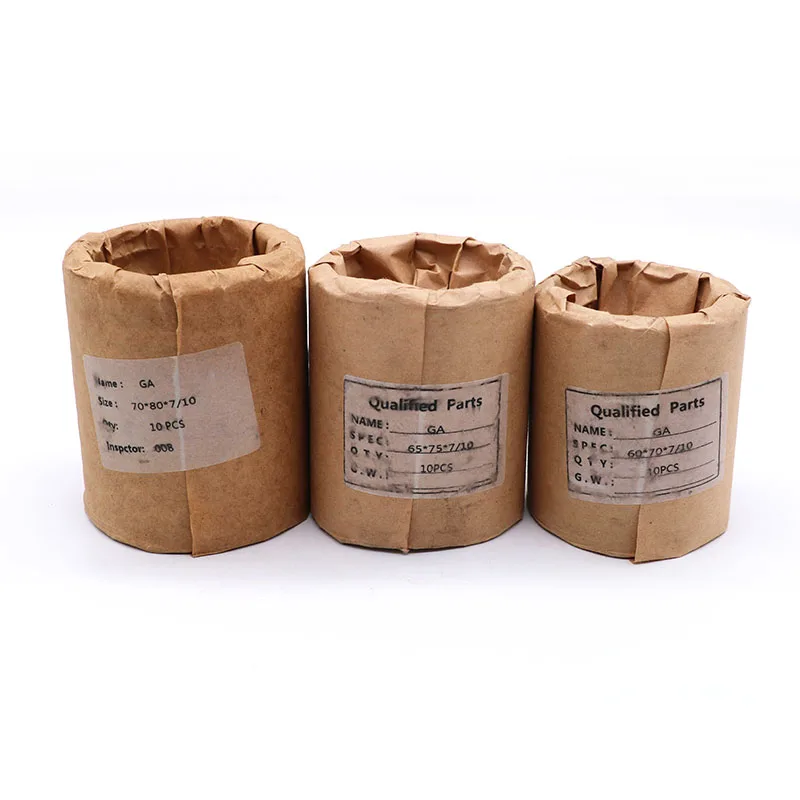 Oil Seal Seal Hydraulic Cylinder GA Type Dust Ring Engineering Machinery Cylinder NBR Iron Shell GA Dust Seal