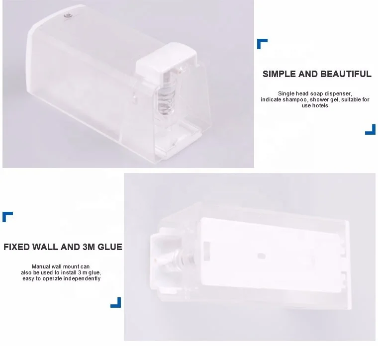 2021 BEAO big wall mount liquid soap dispenser OK-137A 600ml for club