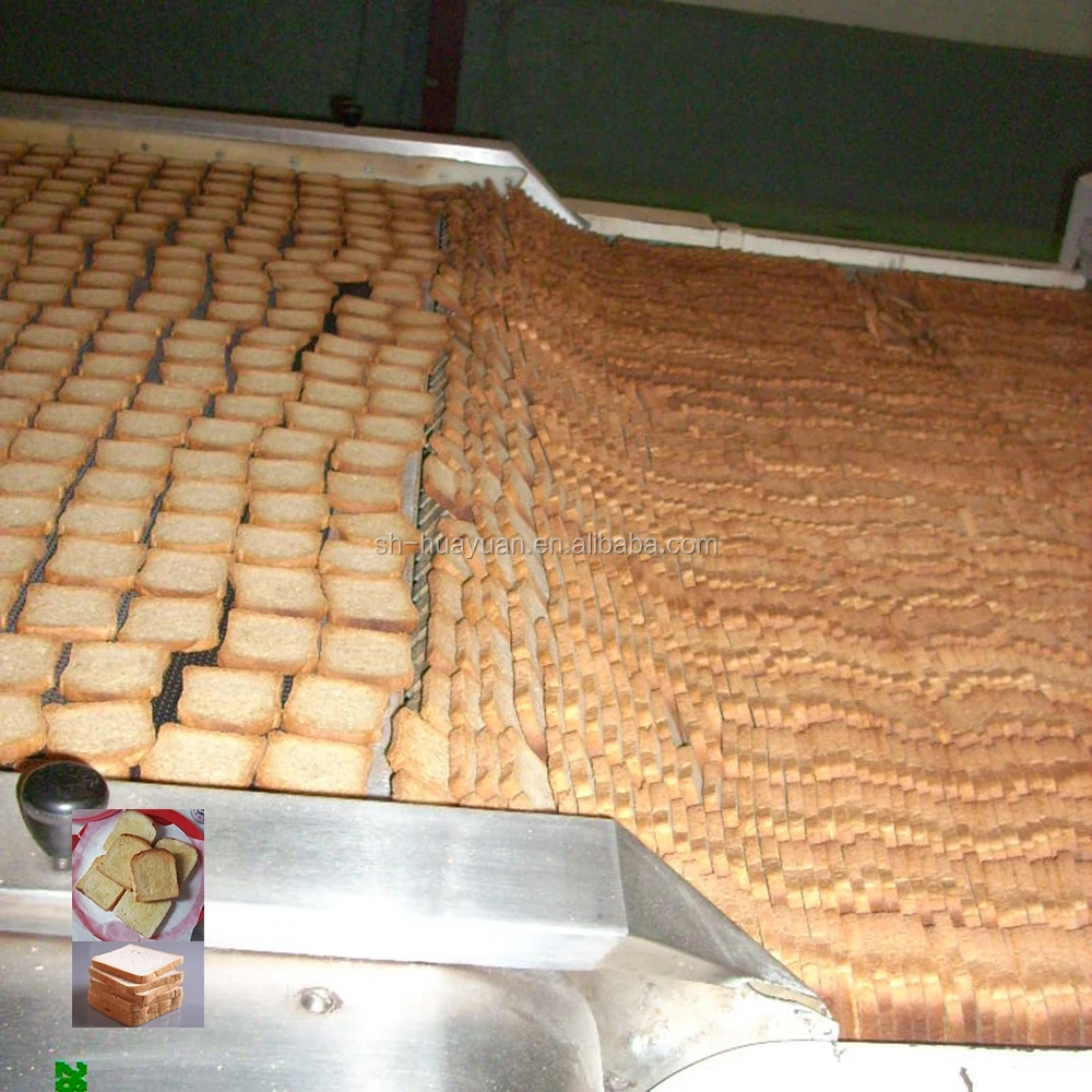 HYDG-800 1T/H Full Automatic Production Line Cupcake Cake Rusk Making Machine