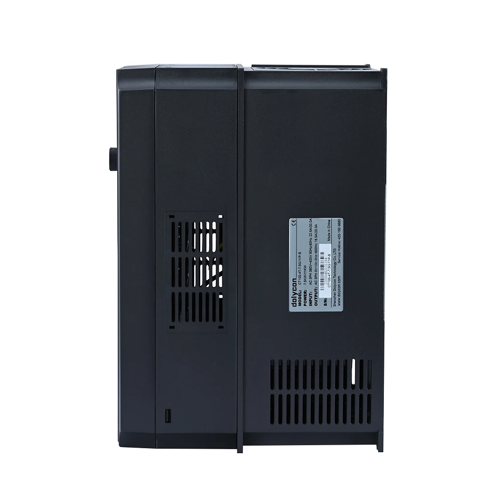 dolycon high quality CT100 220v 1 phase or 380v 3 phase inverter 0.75kw 1.5kw 2.2kw 4kw 5kw vfd to 1000kw variador de frecuencia