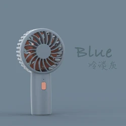 personal 2022 newest handyusb mini fan rechargeable portable Handheld Cooling Desk silent small Pocket fan