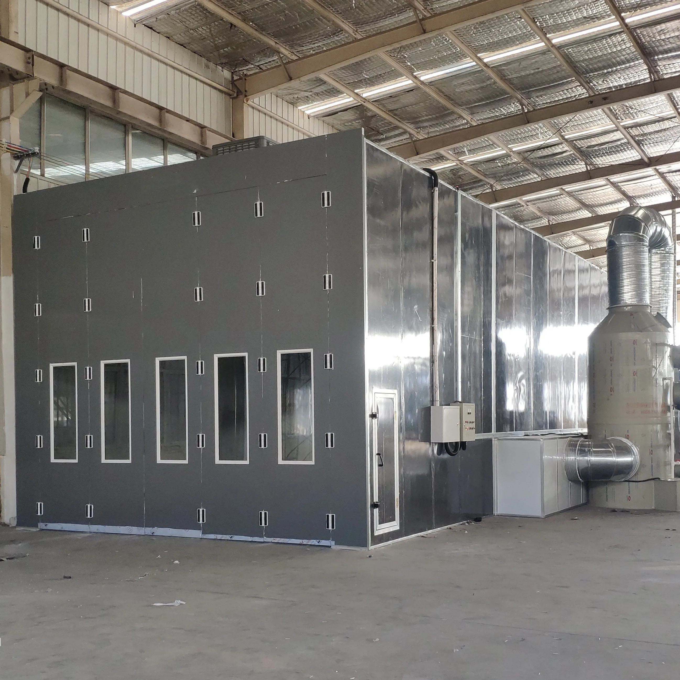 Garage Equipments Auto Body Spray Booth Full Downdraft Car Paint Spray Booths Design