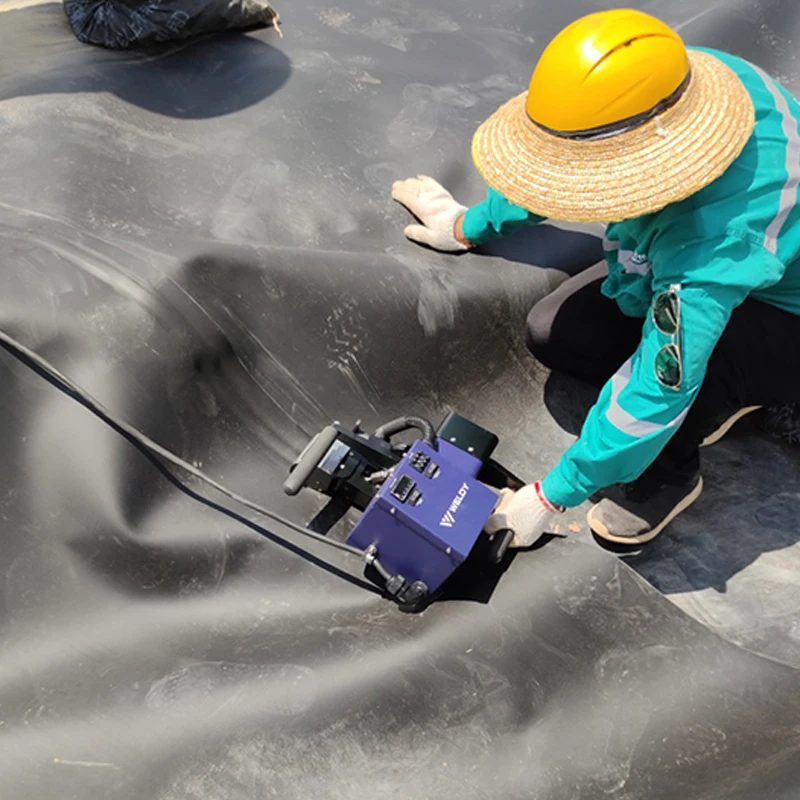  Сварочный аппарат Geomembrane сварочный для экструзии пластика
