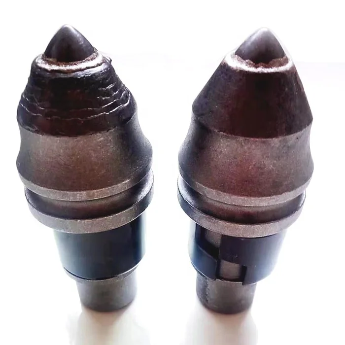 Piling rig tools 19mm carbide bullet teeth backhoe rock