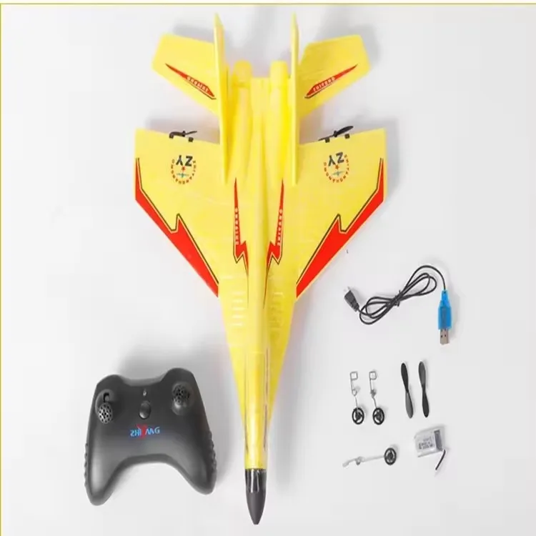 Most Popular Toys Remote Control Airplane Rc Airplanes Chinese Gift Electric Outdoor Small Jet Airplane Toy Eat Out of Plastic