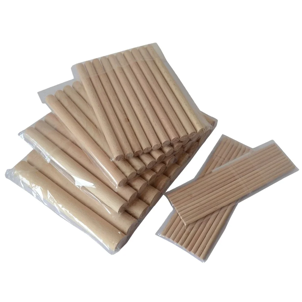 Wooden dowel/Round rod/Flag pole/Penholder/Natural birch products