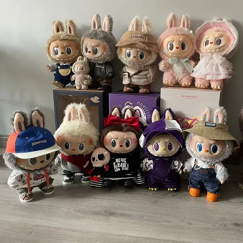 LABUBU FLIP WITH ME The Monsters Mokoko Figure Fall Into Spring Plush Dolls Close To Sweet Vinyl Action Figure Toys Gifts