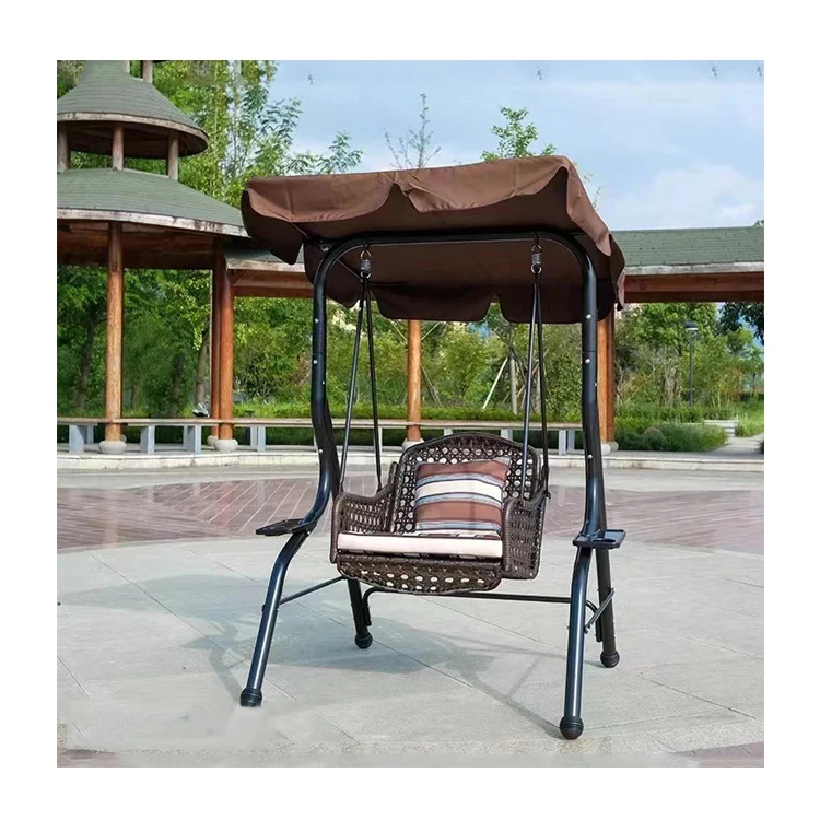 Hot sale garden swing chair hanging chair outdoor furniture patio swings with awning