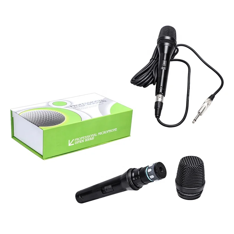 D7 High Quality Wired Dynamic Microphone for Karaoke Party