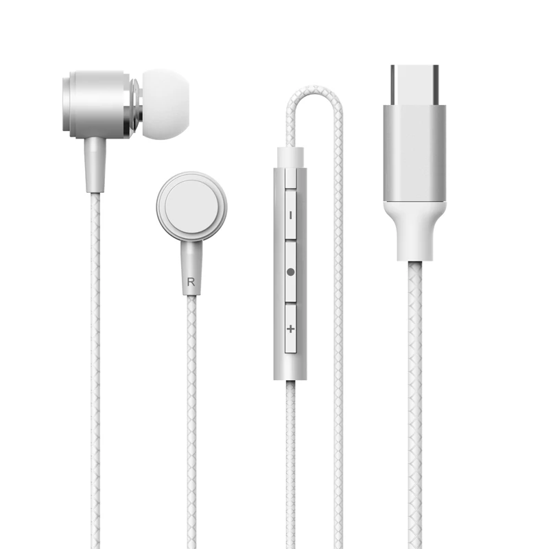 Wholesale Stereo Type C Wired Earphone With BES 24Bit DAC Chip