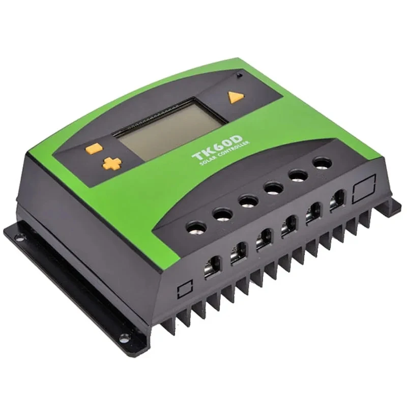 Контроллер солнечного заряда 12V24V 60A/50A/40A/30A с контролем времени управления светом ЖК-дисплей