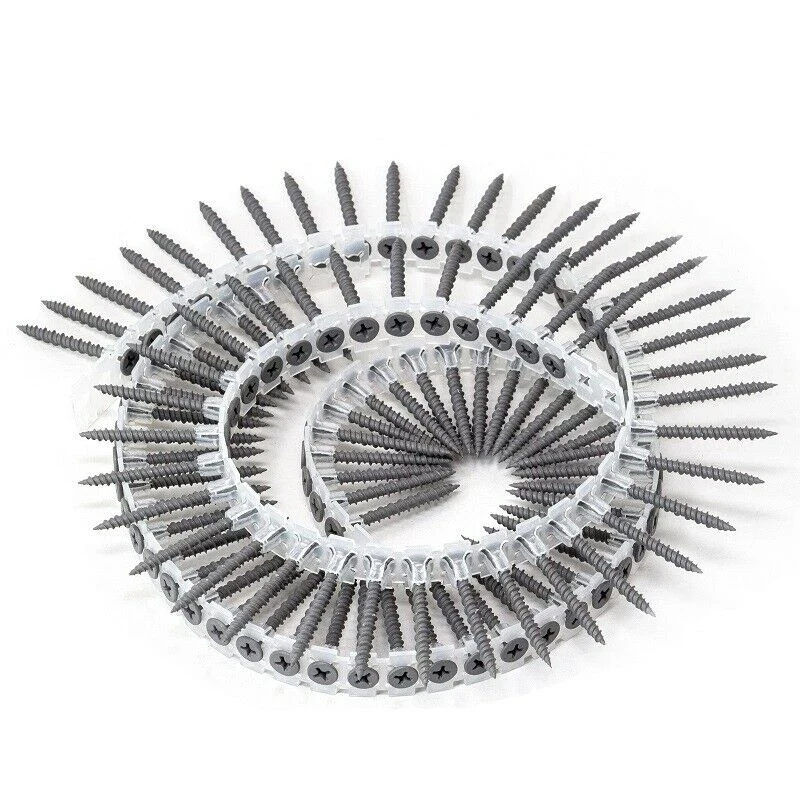 Private Label Black oxide drywall nail screw carbon steel Trumpet Head Double Single Threaded Drywall Screws