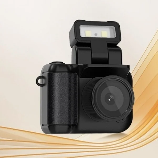 Y4000 Mini Camera1080P HD Camcorder Portables Retro Travel Vlog Student Compact Camcorder Rechargeable Long Lasting