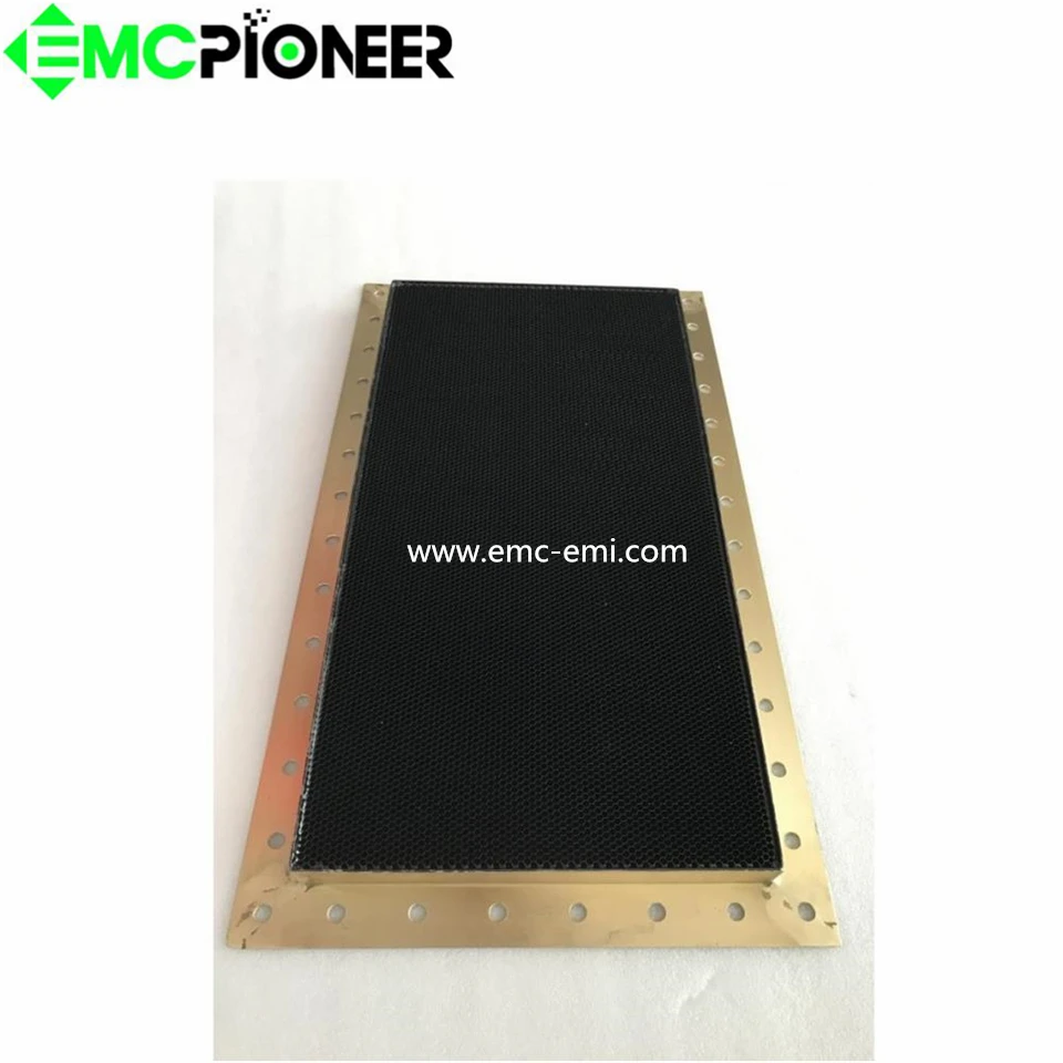 RF honeycomb filter configurations to be adapted to the existing shield structure