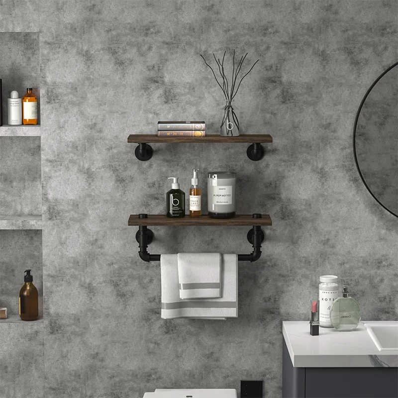 Float Mounting Home Decoration Stainless Steel Wall Shelf