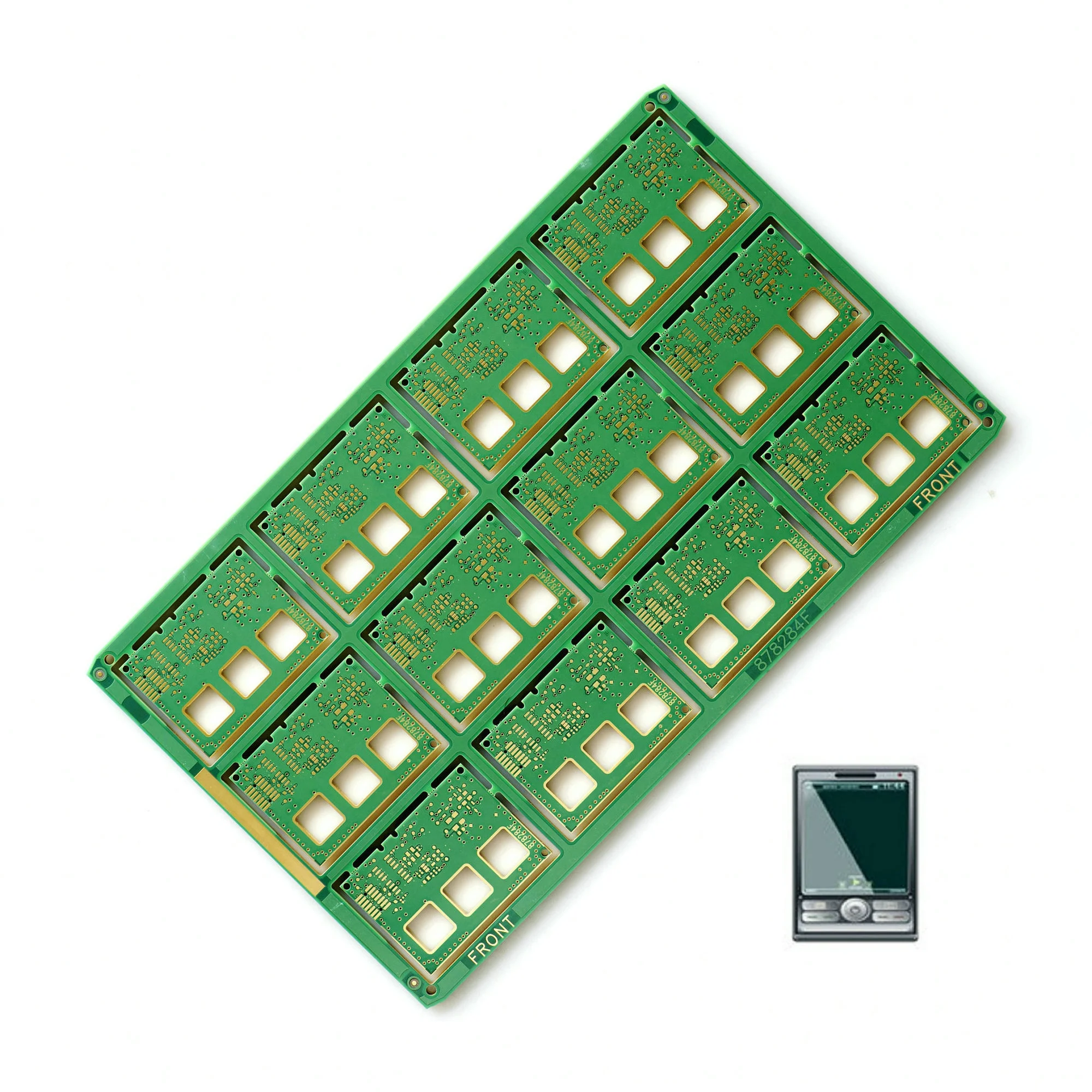
High TG180 FR-4 Circuit HDI PCB 94V0 Board With Rohs 8L Multilayer with Gold plating and step plat 