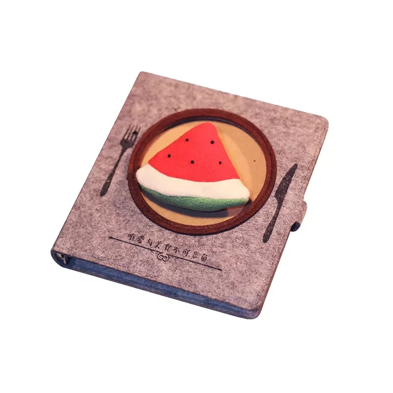 Kawaii Stationery Hamburger 3D Food Cover Diary Journal Multiple Color Custom Mini Notebook