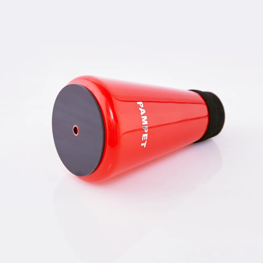 Lightweight Plastic Mute Trumpet Practice Mute Trumpet for Beginners and Students Mini Trumpet Mutes Black Red Green